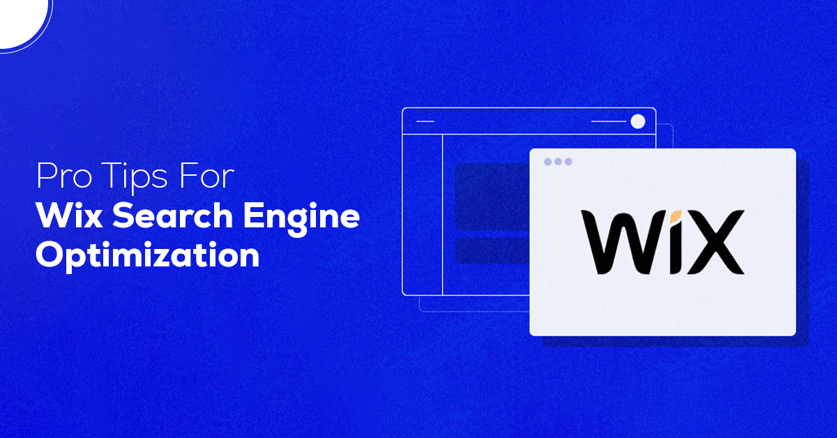 Pro Tips wix  SEO