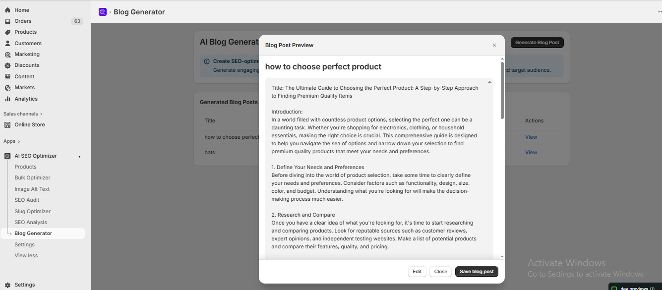 AI blog generator-2