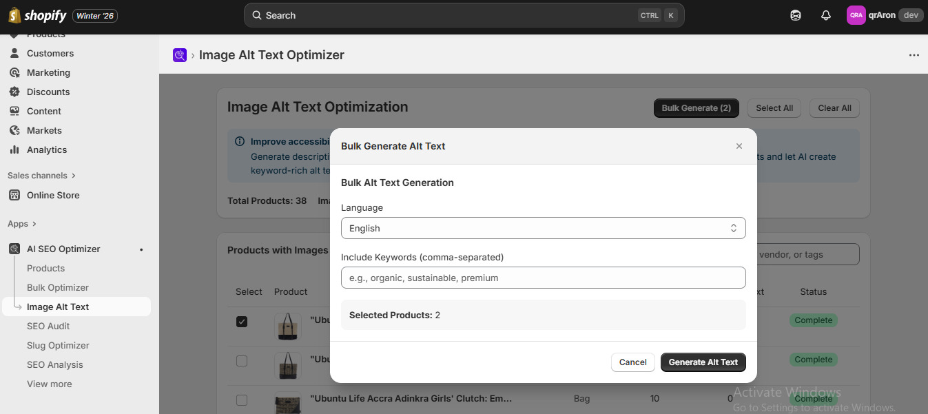 Alt Text Automatically