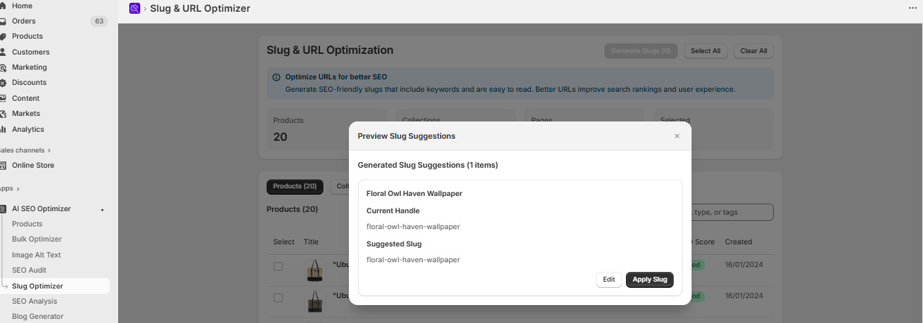 SEO-Friendly Slug Generator