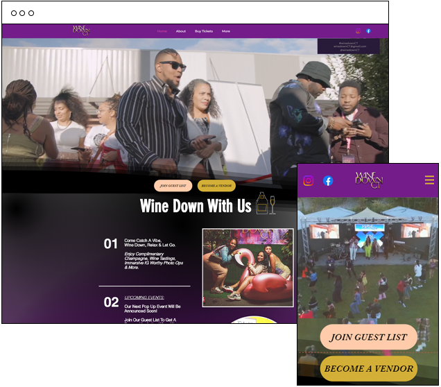 Wine Down with us